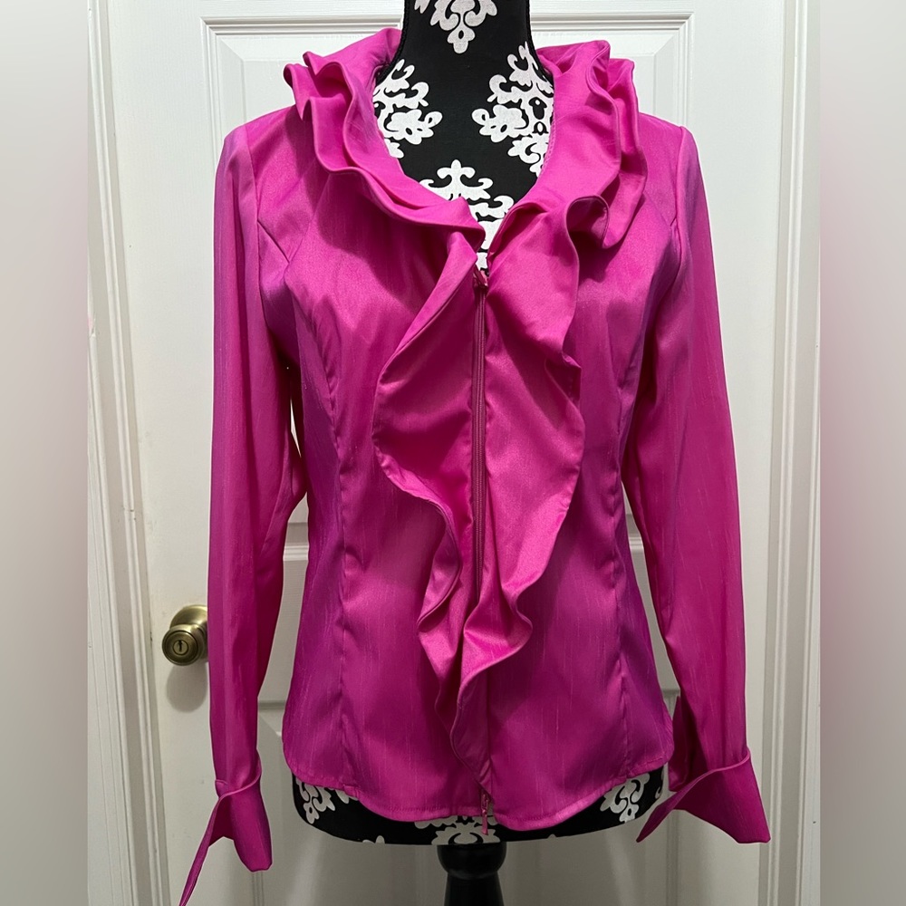Samuel Dong Ruffled Jacket - Picture 3 of 11